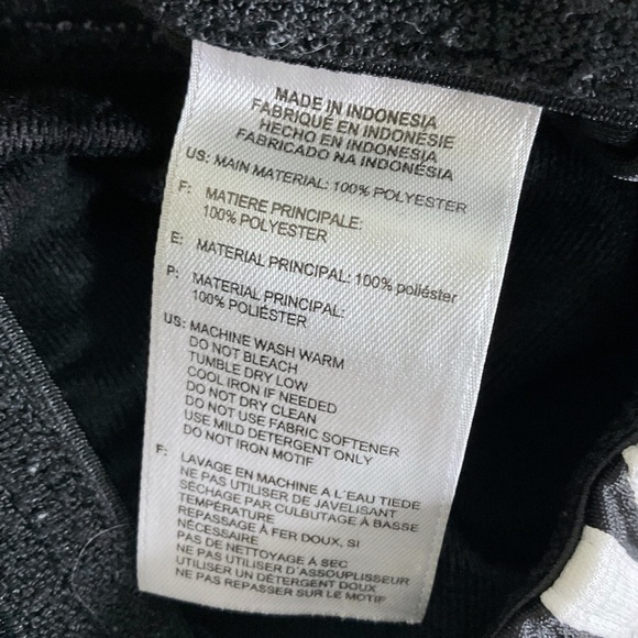 Adidas Men's Adjustable Waist Joggers Black Sz 2XL - Picture 10 of 10